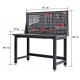 Werkbank für Elektronik mit Lochwand 152 x 65 x 88,5 cm - Montagetisch für Elektronik
