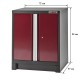 Werkzeugschrank mit 2 Türen Rot 72 x 57 x 90 cm