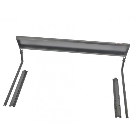 Werkbankleuchten Aufsatz 150 cm für Lochwand mit Haltern – Powerplustools