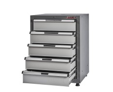 Werkzeugschrank 5 Schubladen Elite Line – abschließbar – 70 × 54 × 92 cm – Powerplustools