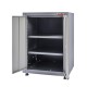 Werkzeugschrank 2 Türen Elite Line – abschließbar – 70 × 54 × 92 cm - grau – Powerplustools