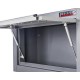 Hängeschrank grau Elite Line – abschließbar – 70 x 44 x 28 cm – mit Gasfeder – Powerplustools