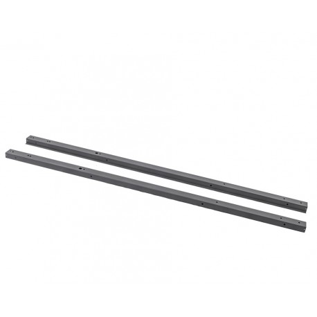 Montagestützen Set 2 Stk. für Lochwand – Verbindungsstück Elite Line – grau – Powerplustools