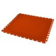 PVC Klick Fliesen rot 500 x 500 x 6 mm. Bodenfliesen f&uuml;r den industriellen Einsatz - Hammerschlag mit Anti-Rutsch-Profil