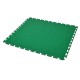 PVC Klick Fliesen grün 500 x 500 x 6 mm. Bodenfliesen für den industriellen Einsatz - Hammerschlag mit Anti-Rutsch-Profil