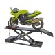 Elektrische Motorradhebebühne 680 kg mit Vorderradklemme