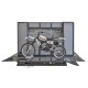 Elektrische Motorradhebebühne 680 kg mit Vorderradklemme