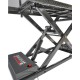 Elektrische Motorradhebebühne 680 kg mit Vorderradklemme