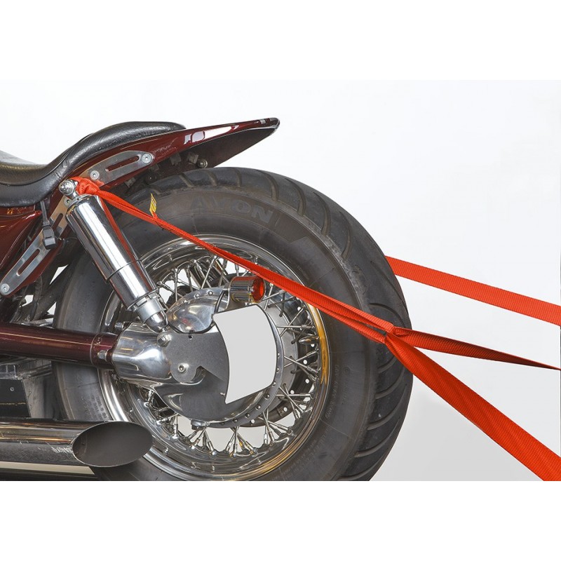LITTOU KOLOME 1 x 12 Doppelschlaufen Zurrschlaufen Schlaufen Spanngurte  für Motorrad, ATV, UTV, Fahrrad - 2300 Lbs (Orange, 4 Stück) : :  Auto & Motorrad