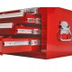 Werkzeugkiste Rot 3 Schubladen