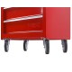Werkstattwagen Rot mit 5 Schubladen