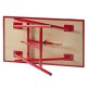 Werkbank Tragbar - 120 cm. rot