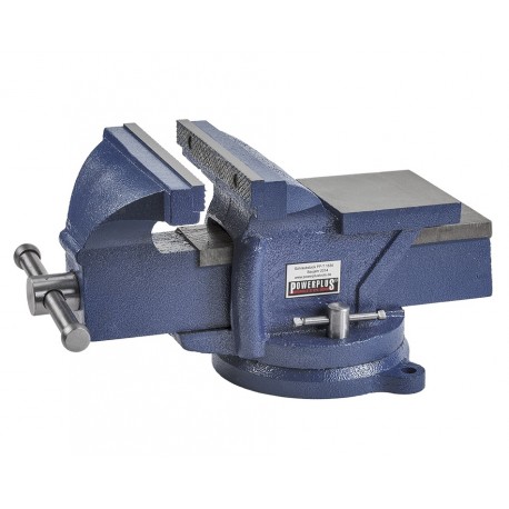 Forward 1305 Schraubstock – 5 Zoll Profi-Schraubstock Aus Duktilem Eisen Mit Amboss & Drehfuß