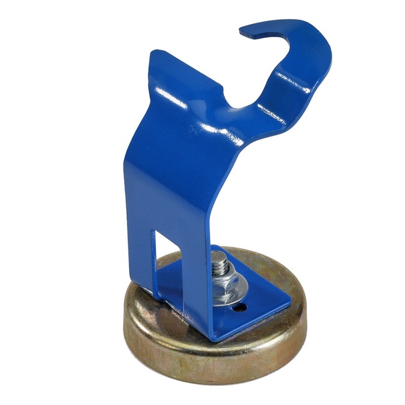 MIG Brennerhalter Schweißbrenner Brennerhalterung Halter mit Magnetfuß blau 