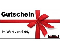 Geschenkgutschein 60 EUR