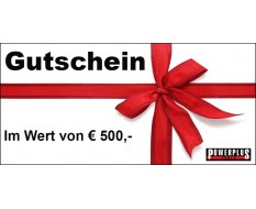 Geschenkgutschein 500 EUR