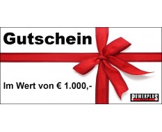 Geschenkgutschein 1000 EUR