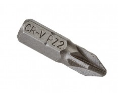 PZ2 Pozidriv Bit Set 25 mm - 40 Stk in Kunststoff Box