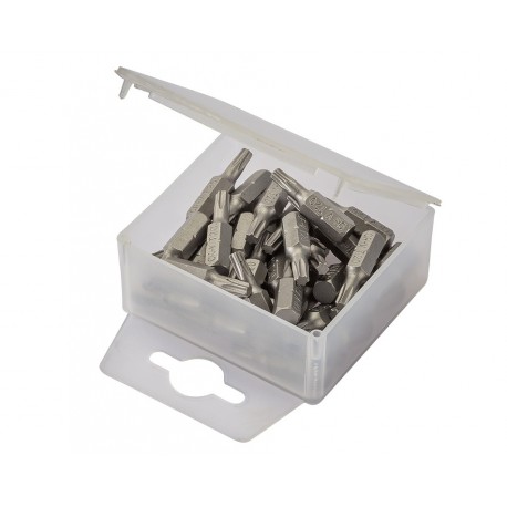 20x Torx Bits T20 Von HKB - 1/4" Aufnahme, 25 Mm Länge, Aus Robustem Hochleistungsstahl