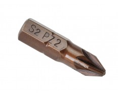 PZ2 Pozidriv Bit Set 25 mm aus S2 Stahl - 40 Stk