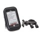 Fahrrad Handytasche mit Handyhalterung - GSM 4 inch - Lenkerhalterung für Smartphone Staub und Wasserabweisend 135 x 70 x 23 mm.