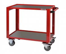 Profi Werkstatt Rollwagen ROT  98 x 50 x 87 cm. Tragkraft 200 kg. - Werkstattrollwagen
