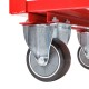 Profi Werkstatt Rollwagen ROT  98 x 50 x 87 cm. Tragkraft 200 kg. - Werkstattrollwagen