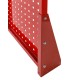 Werkzeug Lochwand Rot -  150 x 61 cm 