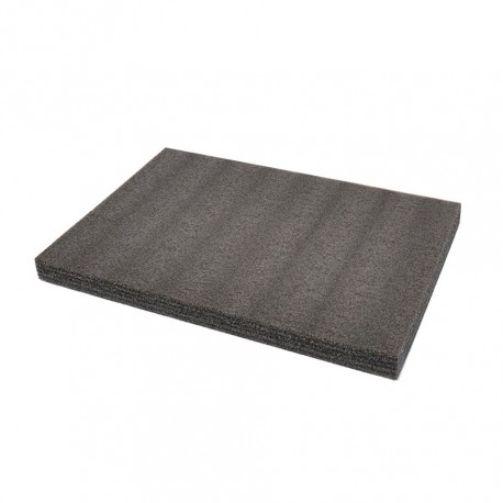 Werkzeug Schaumstoffeinlage 57 x 40 x 4 cm. - 5 Lagen - Typ Kaizen foam - EPE Schaumstoff