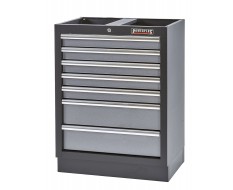 Werkzeugschrank aus Metall mit 7 Schubladen 68 x 46 x 91 cm